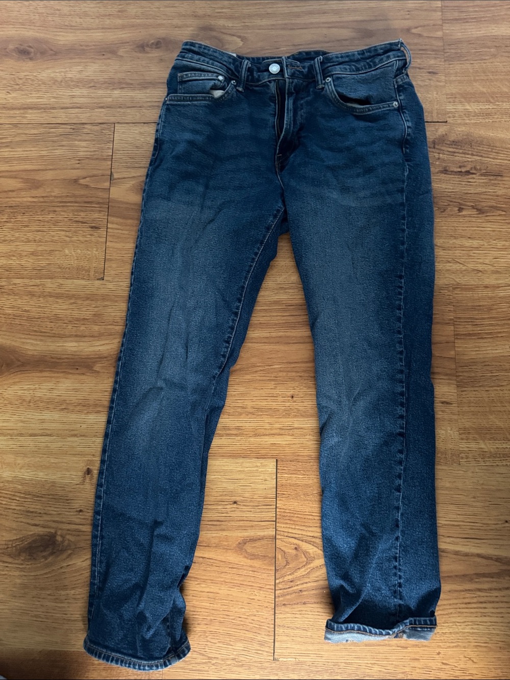 Women's Dark Blue Stretch Jeans